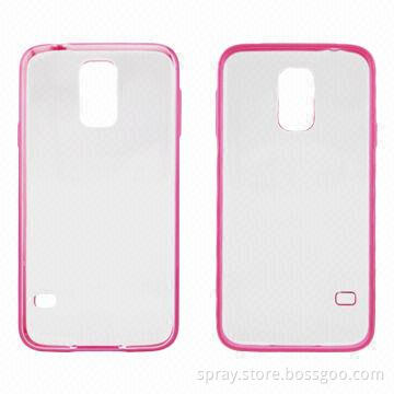 PC + TPU Cases for Samsung Galaxy S 5, Compact Structure from Dual-injection, Two Tone Color